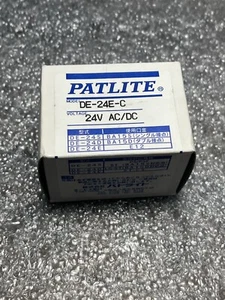 PATLITE DE24E-C / DE24EC  24V AC/DC CLEAR - Picture 1 of 2