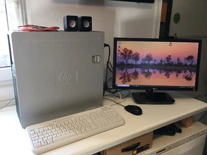 PC System HP DC7800 WIN10/Office 23 Zoll Full HD Monitor komplett mit WARCRAFT 3 - Bild 1 von 8