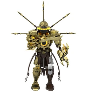 NEW Skibidi Toilet Ancient Gold Titan Clock Evil God Model Building Blocks Toys - Picture 1 of 24
