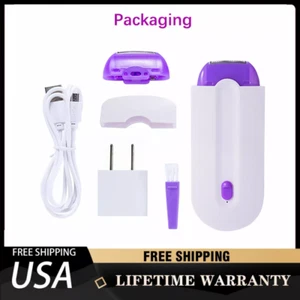 2-in-1 Epilator Women Painless Touch Facial Body Hair Removal Depilator Shaver~ - Picture 1 of 9
