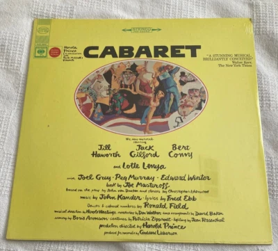 Cabaret: Original Broadway Cast NEW VINYL LP ALBUM COLUMBIA RECORDS — 第 1/2 张图片