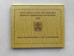 VATICANO - 2 € Moneda Conmemorativa 2009 - Año Internacional de la Astronomía - Imagen 1 de 3