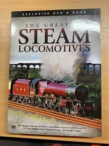 2011 THE GREAT STEAM LOCOMOTIVES DVD & BOOK IN BOX (P10) - Picture 1 of 7
