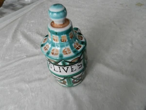 Ancien pot à olives en céramique de Robert Picault Vallauris - Picture 1 of 9