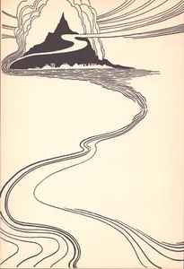 Impresión artística vintage - Cocina al aire libre - 1950 - Mediados de siglo - Artista: Don Blanding - Imagen 1 de 1