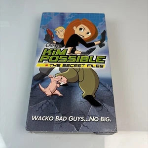 Kim Possible - The Secret Files (VHS, 2003) Tested - Picture 1 of 8