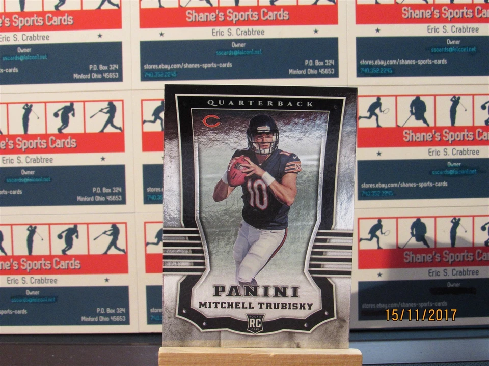 2017 Panini Knight's Templar Foil #101 Mitchell Trubisky - Image 1 of 1