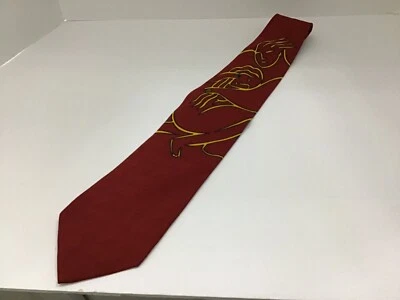 Corbata de seda abstracta "Te amo" de Burton Morris Foto 1 de 4