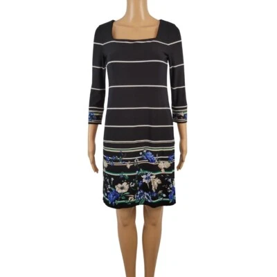 Vestido recto White House Black Market negro talla XS Foto 1 de 4