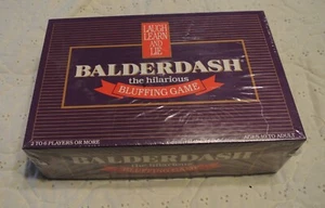 Balderdash Board Game New Sealed Vintage 1984 Edition Parker Bros Bluffing Game - Picture 1 of 2