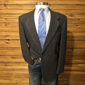 Vintage Farah Mens Blazer Sport Coat Casual 2 Button Jacket Size 44L Tweed Suits - Picture 1 of 8