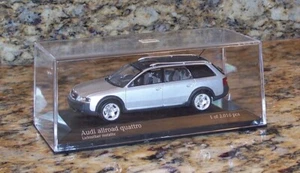 Minichamps Audi Allroad Quattro Paul's Model Art Diecast Car 1:43 Silver RARE - Picture 1 of 7