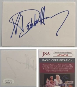 Blondie Deborah Harry Signed Autograph 3x5 Index Card - JSA Cert - FREE S&H! - Picture 1 of 4