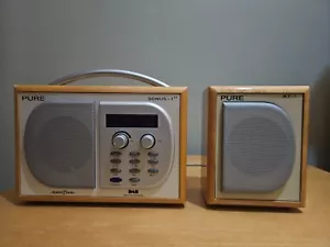 Pure Sonus-1XT DAB/FM Digital Radio + Pure XT-1 Satellite Speaker & Power Supply - Picture 1 of 7