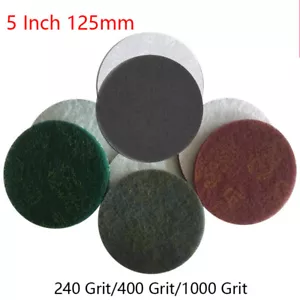 5 Inch 150mm Scouring Sanding Discs Hook & Loop Abrasive Finishing Cleaning Pads - Picture 1 of 7