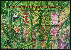 Malesia 1999 - Michel n. 821-830 A ** - MNH - KLB - fiori / fiori - Foto 1 di 1