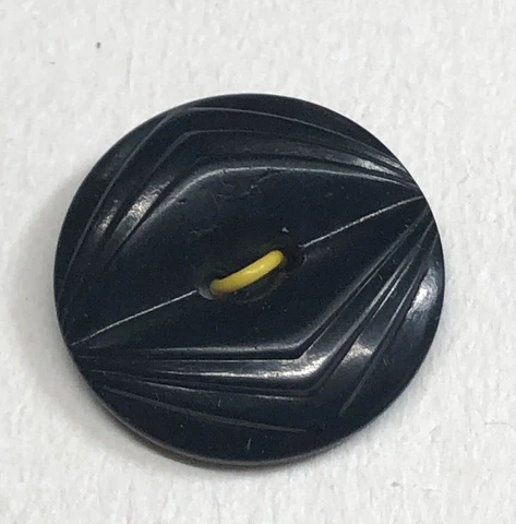 Black #80 - Vintage Colt Plastic Button Cover