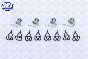 Vinyl Top Sail Panel Trim Fastener Mounting Kit Fit 68 69 70 Dodge Charger Mopar - Imagen 1 de 1