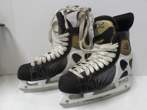 Mens Classic Pro Ice Hockey Skates CCM Tacks Canada Made 252 Size 6D Preowned - Picture 1 of 12