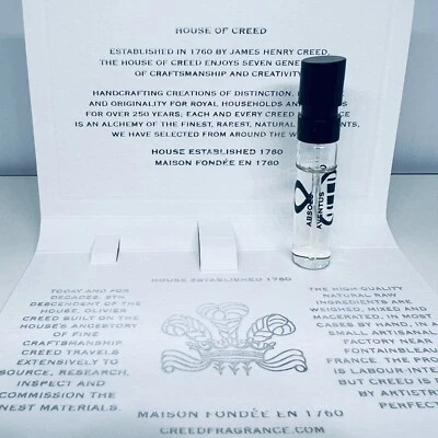 Creed Absolu Aventus Edición Limitada Eau De Parfum Muestra 2 ml Nuevo Lanzamiento 2023 Foto 1 de 2