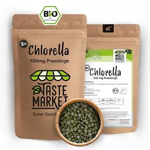 BIO Chlorella Presslinge | 1.000 Tabletten á 500 mg | 500 g | 100% reine Algen - Bild 1 von 4