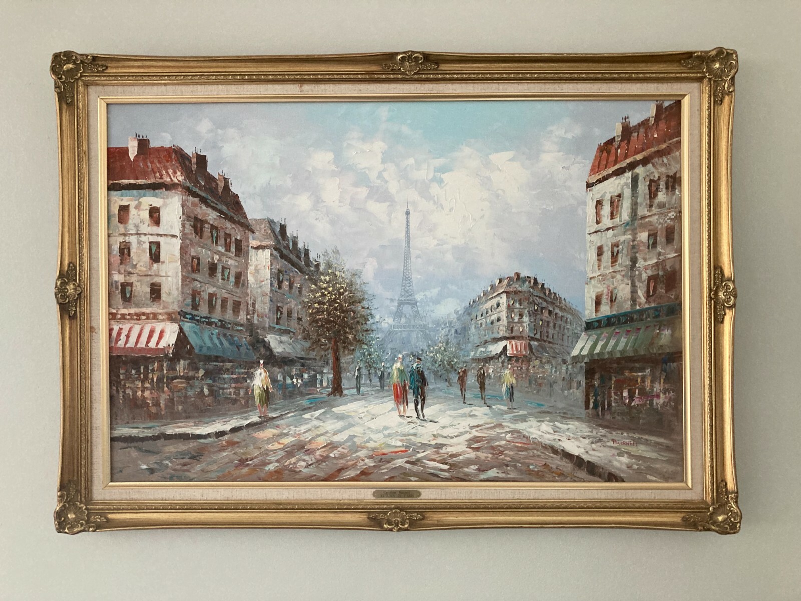 Paris 女流画家 キャロライン・バーネット (Caroline Burnett) 印象派