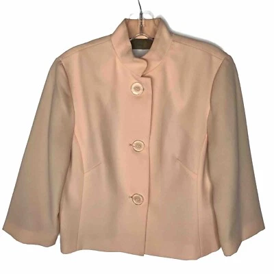 Chaqueta Blazer Walter Mujer Melocotón Sin Talla Se Ajusta Como Pequeña Pascua Primavera Foto 1 de 4