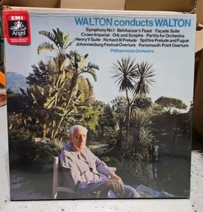 EMI SLS 5246 WALTON conducts WALTON - UK 3LP BOX 1982 *Sealed New* - Picture 1 of 4