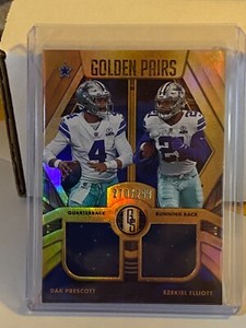 2021 Gold Standard Dak Prescott & Ezekiel Elliott  Golden Pairs Dual Jersey /299