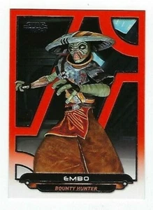 STAR WARS GALACTIC FILES ORANGE PARALLEL ACW-16 EMBO - Picture 1 of 1
