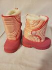 STRIDE RITE Girls Flurry Snow Boot Pink Thermolite Insulated Faux Fur Youth 9M 