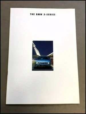 1993 BMW 525i 535i M5 42-page Original Car Sales Brochure Catalog - Touring Foto 1 de 4