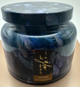 Anthropologie Capri Blue Volcano All A Glow Scented Candle Metal  Tin8 oz NWT⭐️ - Picture 1 of 7