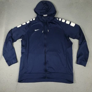 Nike Suéter Para Hombres 3XLT Azul Calce Térmico Cremallera Completa Sudadera con Capucha - Imagen 1 de 11