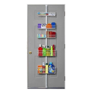 Allspace 5 Piece Wire Pantry or Closet Door Organizer - 240077E - Picture 1 of 8