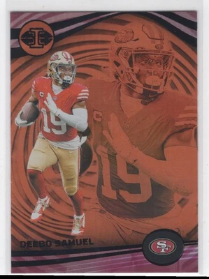 2023 Panini Illusions Orange Trophy Collection Deebo Samuel San Francisco 49ers - Image 1 of 2