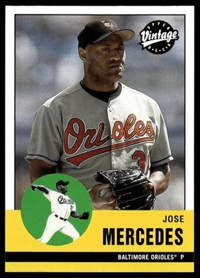 2001 Upper Deck Vintage #72 Jose Mercedes - Image 1 of 2