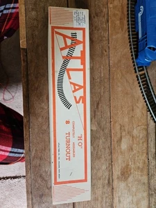 Vintage Atlas HO Scale LH #8 Turnout New Old Stock - Picture 1 of 5