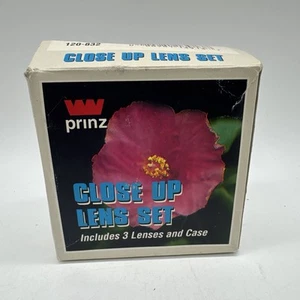 Prinz Close Up Lens Set IOB 58MM 3 Objektive - +1, +2, +4 - Bild 1 von 9