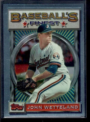 1993 Topps Finest #129 John Wetteland  NM/NM+ X3106709 - Image 1 of 3
