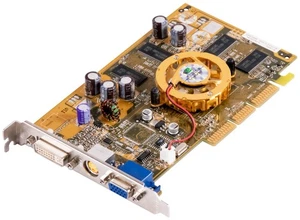 Graphic Card PROLINK Nvidia Geforce Fx 5200 256MB MVGA-NVG34AL AGP - Picture 1 of 2