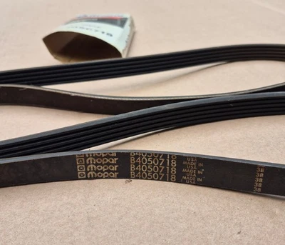 Grand Caravan Voyager 1988 6 cilindros nuevo de stock MoPar Alt P/S cinturón serpentino acanalado Foto 1 de 2