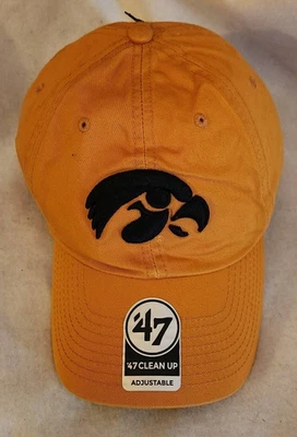 '47 爱荷华州鹰眼帽 47 清洁金色可调节新品 — 第 1/3 张图片