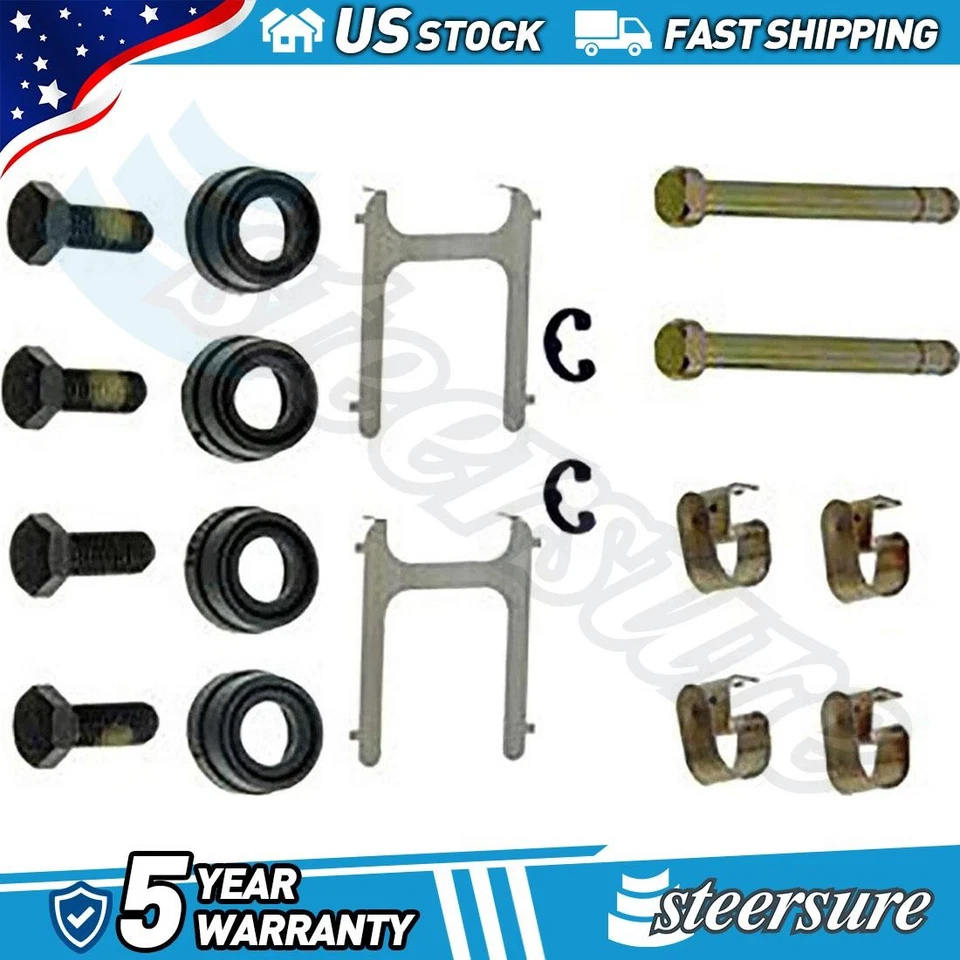 Kit de herrajes de freno de disco delantero trasero para Chevrolet Camaro 1988-1992 Foto 1 de 4