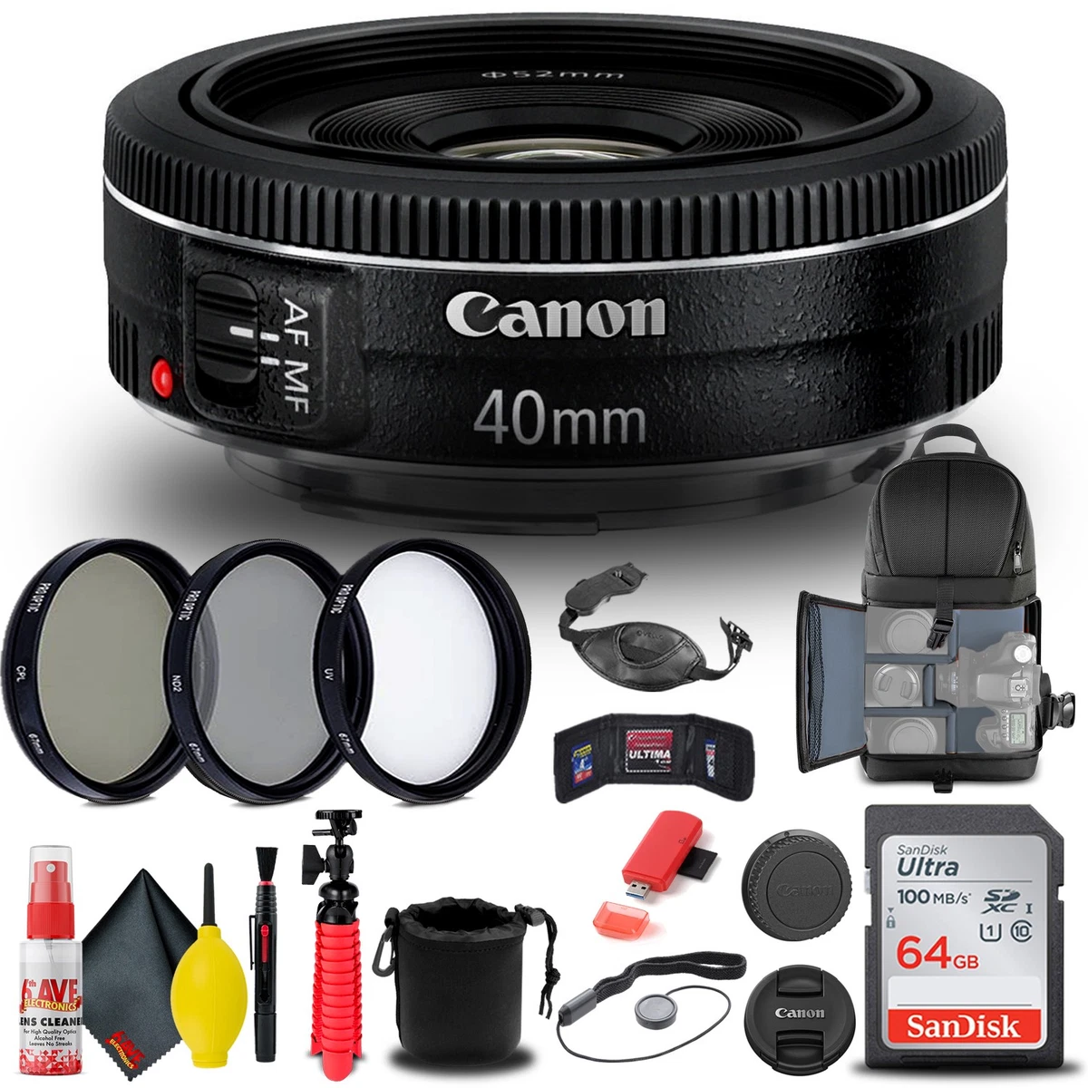 Canon EF 40mm Camera Lenses for sale | eBay