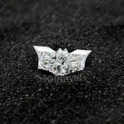 Bat Lab Grown Diamond Fancy Cut IGI Certified VVS-VS DEF CVD HPHT 0.5ct 1carat - Image 1 of 4
