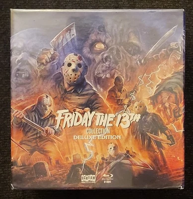 Friday the 13th Collection Deluxe Edition Blu-ray (2020) 16-Disc Set OOP - Image 1 of 4