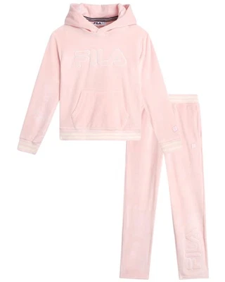 Conjunto de moletom feminino - 2 peças suéter pulôver de veludo macio combinando e jo... - Imagem 1 de 4