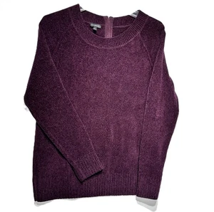 Maglione Talbots donna taglia M manica lunga morbido e accogliente tessuto acrilico marrone - Foto 1 di 8