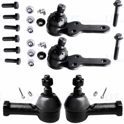 Se adapta a Ford Focus 2006-2007 4x rótula inferior delantera y extremo de varilla de amarre exterior link Foto 1 de 4